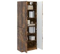 vidaXL Ensemble de Meubles 2 pcs Chêne fumé Bois d'ingénierie, Solutions de Meubles Ajustables pour Salon Compact, Design Polyvalent, Durable et Options Confortables