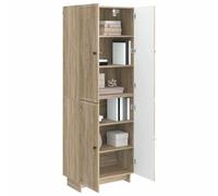 vidaXL Ensemble de Meubles 2 pcs Chêne Sonoma 66 x 34,5 x 90 cm, Ensemble de Meubles élégant, Salon Moderne, Salle à Manger Pratique, Chambre modulable Chic, pièces contemporaines économes en空间