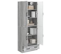 vidaXL Ensemble de Meubles 2 pcs Sonoma Gris Bois d'ingénierie, Mobilier Pratique, Ensemble stylé, Confort Moderne pour Vos Moments en intérieur ou extérieur, déco Fun