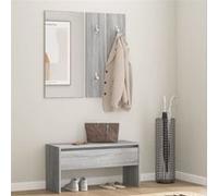VidaXL Ensemble couloir - Sonoma gris