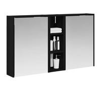 vidaXL Ensemble de Meubles de Salle de Bain 3 pcs 106 x 16 x 62,5 cm, Rangement élégant pour Salle de Bain, Ensemble Modern, étagères murales stylées, Meubles contemporains, Accessoires Luxe