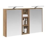 vidaXL Ensemble de Meubles de Salle de Bain 3 pcs 106 x 16 x 62,5 cm, Rangement élégant pour Salle de Bain, Ensemble Modern, étagères murales stylées, Meubles contemporains, Accessoires Luxe