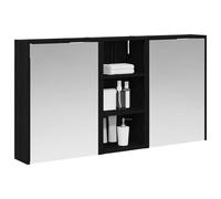 vidaXL Ensemble de Meubles de Salle de Bain 3 pcs 116 x 16 x 62,5 cm, Rangement élégant pour Salle de Bain, Ensemble Modern, étagères murales stylées, Meubles contemporains, Accessoires Luxe