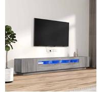vidaXL Meubles TV LED