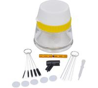 vidaXL Kit Nettoyage Aérographe 3 en 1