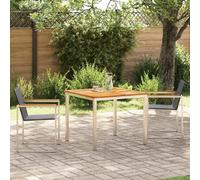 vidaXL Ensemble de salle à manger pour jardin 3 pcs