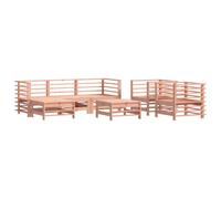 vidaXL Ensemble de salon de jardin 7 pièces bois massif douglas