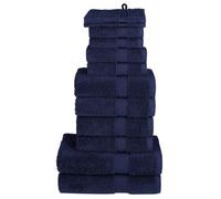 vidaXL Ensemble de serviettes de qualité supérieure SOLUND 12 pcs