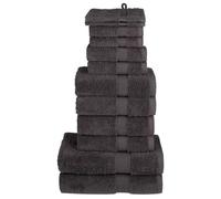 vidaXL Ensemble de serviettes de qualité supérieure SOLUND 12 pcs