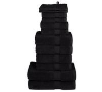 vidaXL Ensemble de serviettes de qualité supérieure SOLUND 12 pcs bleu