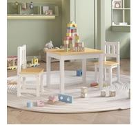 vidaXL Ensemble de Table et Chaises pour Enfants 3 pcs Mobilier Esemble de Meubles Salon Chambre à Coucher Maison Intérieur 10410