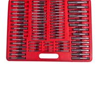 vidaXL Ensemble de tarauds et filières de 111 pièces