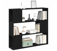 vidaXL Ensemble Meuble TV Montage Mural Chêne Noir 100 x 24 x 94 cm, Rangement pour Salon, Meuble TV rectangulaire, cabane Murale Moderne, unité compacte, mobilier d'intérieur
