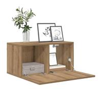 vidaXL Ensemble Meuble TV Marron 60 x 30 x 30 cm Bois d'ingénierie, Meuble de Rangement Moderne pour Salon, Meuble TV rectangulaire, Ensemble Compact, décor en Bois, unité Murale