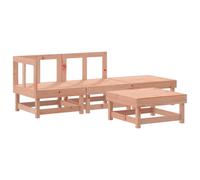 vidaXL Ensemble salon de jardin 4 pièces bois massif douglas
