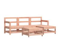vidaXL Ensemble salon de jardin 5 pièces bois massif douglas