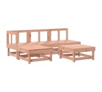 vidaXL Ensemble salon de jardin 5 pièces bois massif douglas