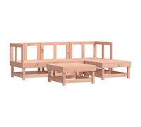 vidaXL Ensemble salon de jardin 5 pièces bois massif douglas