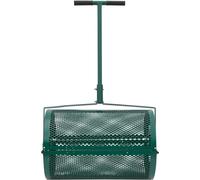 vidaXL Epandeur à compost 75L vert Ø40x60 cm acier