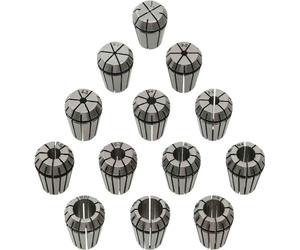 vidaXL ER20 Pinces de serrage 13 pcs. jeu d'outils de tournage
