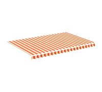 Vidaxl Ersatztuch für awning 4,5 x 3 gelb und orange