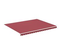 Vidaxl Ersatztuch für awning 4,5x3,5 M Bordeaux rot