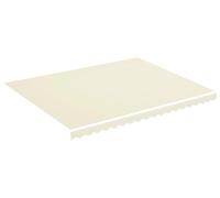 Vidaxl Ersatztuch für awning 4,5x3,5 M cremefarben -gepflegt