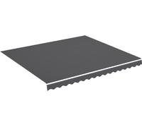 VIDAXL -Ersatztuch für awning 4x3,5 m Anthrazit -ausgelöst