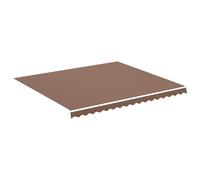 Vidaxl Ersatztuch für awning 4x3,5 m braun