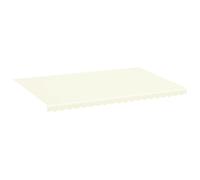Vidaxl Ersatztuch für awning 5x3,5 M cremefarbene gelenkt