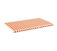 Vidaxl -Ersatztuch für awning 6x3,5 m Gelb und Orange