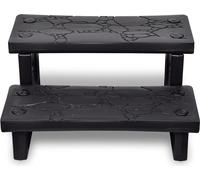 vidaXL Escalier pour spa Noir