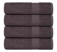 vidaXL Essuie-mains 4 pcs anthracite 50x100 cm 360 g/m² 100% coton