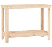 vidaXL Établi 110x50x80 cm pin massif