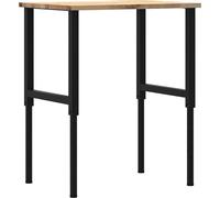 vidaXL Établi 80x60x(71,5-98) cm Chêne massif