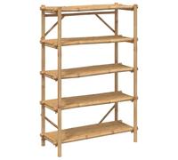 vidaXL Étagère 5 niveaux 100x40x150 cm bambou - Rangement & présentation - Marron G