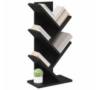 vidaXL Étagère à Livres en Forme d'arbre 4 Niveaux 30 x 18 x 60 cm, Étagère Arbre stylée, Meuble Moderne étroit, Support déco pour Le Salon, étagères Maison Tendance