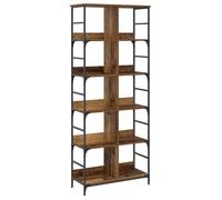 vidaXL Étagère Bois ancien 78 5 x 33 x 188 5 cm métal PB 8010895