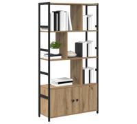 Vidaxl Étagère Chêne Artisan 80 X 30 X 155.5 Cm Bois D'ingénierie