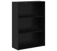 vidaXL Étagère Chêne noir 60 x 30 x 76.5 cm Bois d'ingénierie