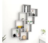 VidaXL - Etagère cube - Gris béton