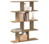 vidaXL Étagère cube murale 12 compartiments chêne artisanal – cube flottant