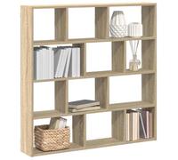 vidaXL Étagère cube murale 12 compartiments chêne sonoma 860006