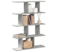 vidaXL Étagère cube murale 12 compartiments gris béton bois ingénierie 860016