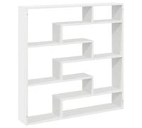vidaXL Étagère cube murale 7 compartiments – Bois d'ingénierie, flottante – Blanc
