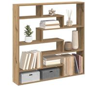 vidaXL Étagère cube murale 7 compartiments chêne artisanal