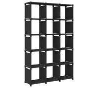 VidaXL Étagère d'affichage 15 cubes
