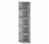 vidaXL Étagère d'angle 5 Niveaux 41,5 x 41,5 x 178 cm
