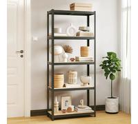 vidaXL Étagère de stockage avec 5 étagères Anthracite Acier & bois composite