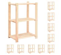 VidaXL Étagère de rangement - Bois de pin